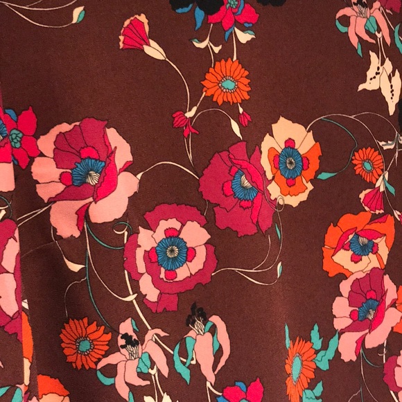 70s style floral top - Picture 2 of 2